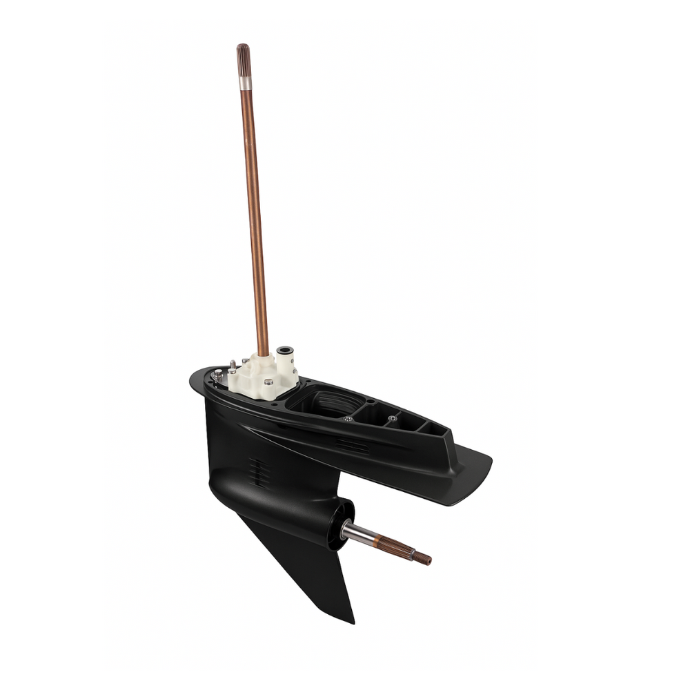 New Yamaha 150–200HP 2/4-Stroke (1990–2024) Replacement Lower Unit | Aftermarket | Counter Rotation | Fits 25″ Shaft | 3-Year Warranty image 0