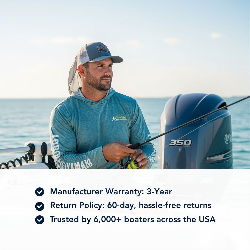 New Yamaha 250HP 4-Stroke (2005–2018) Counter-Rotation Replacement Lower Unit  Aftermarket | Fits 25″ & 30″ Shafts | 2.00 Gear Ratio | 1-Year Warranty image 3