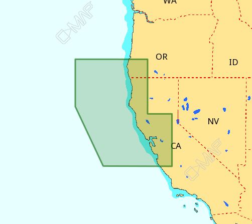 C-MAP M-NA-D953 4D Local Popint Sur - Cape Blanco
