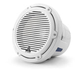 JL Audio M6 8in Subwoofer with White Classic Grille Infinite Baffle