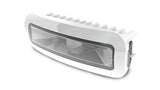 Lumitec Capri3 Flood Light White/Blue LED's Dimmable Flush Mount White 12/24v