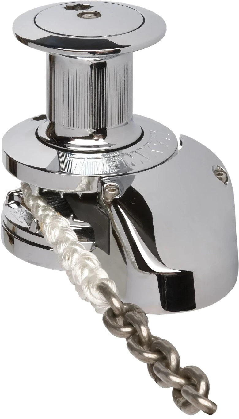 Maxwell RC10-10 Vertical 12v Windlass with Capstan for 3/8" Chain & 5/8" Line