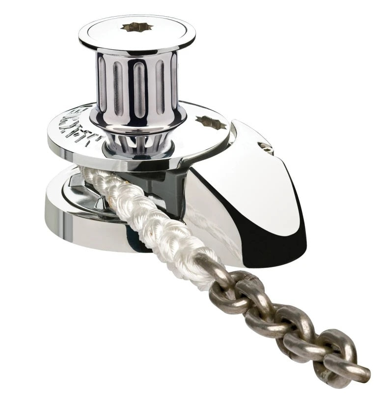 Maxwell RC8-8 Vertical 12v Windlass with Capstan for 5/16" Chain & 5/8" Line