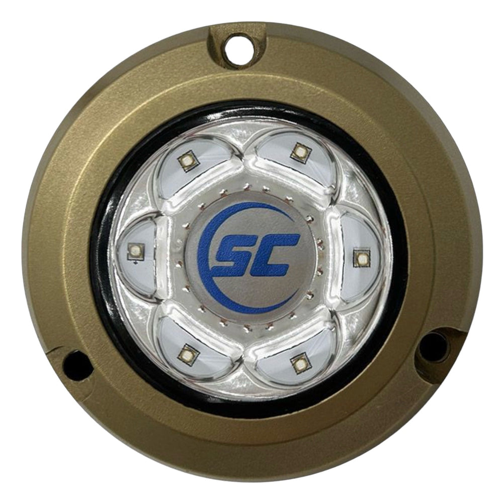 Shadow Caster SC2 Underwater LED Light Bimini Blue 12v Bronze Surface Mount