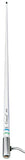 Shakespeare 5101 White 8' 6dB VHF Antenna Chrome Ferrule 15' RG58 Cable