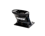 Seaview PMF57M1BLK 5" Mount Forward Rake Requires Plate Black