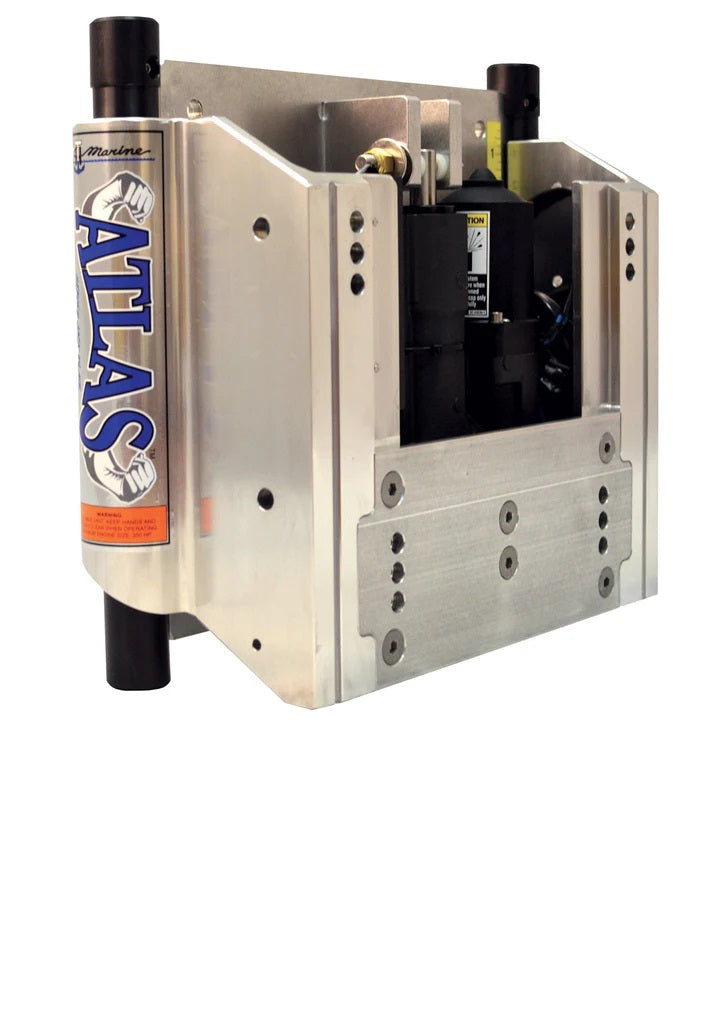 TH Marine Atlas 4" Jack Plate Heavy Duty Hydraulic Polished